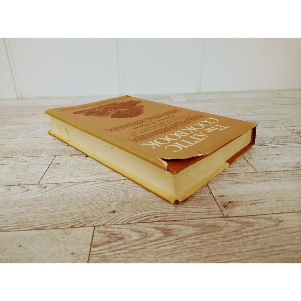 The Attic Cookbook by Gertrude Wilkinson 1972 HCDJ nostalgic recipes